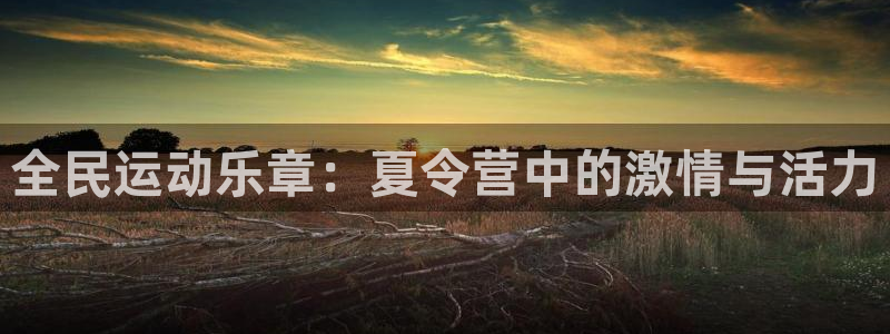 米兰体育官网下载:全民运动乐章:夏令营中的激情与活力