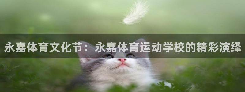 米兰体育官网下载招商:永嘉体育文化节:永嘉体育运动学校的精彩